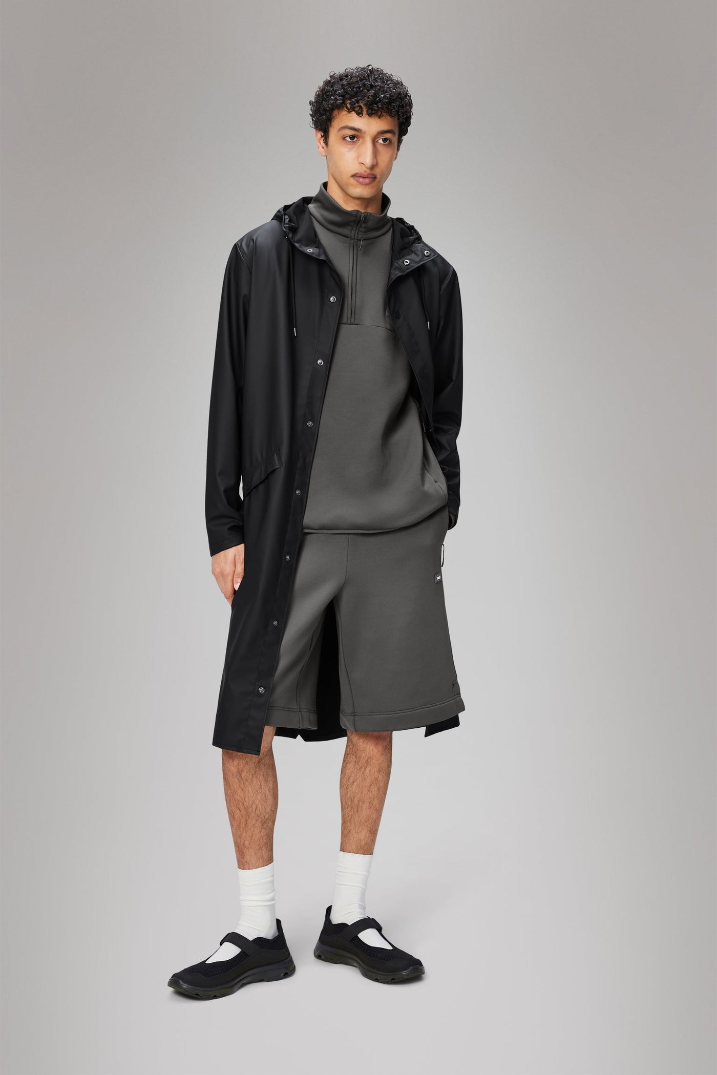 Längere Jacke